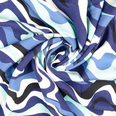 Viskose Webware Wavy