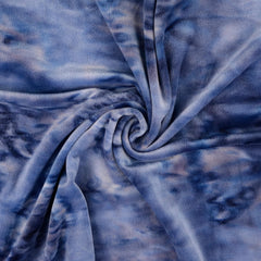 Nicky Stoff Ice Velvet Batik - 0801 blau