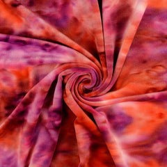 Nicky Stoff Ice Velvet Batik - 0803 orange/pink