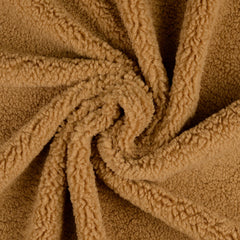 Teddyfleece mit Suedeabseite - beige