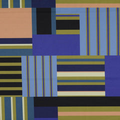 Scuba Digital Geometrisch - blau