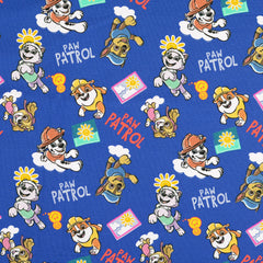 Reststück: 1,00 Meter Baumwolle Jersey- Paw Patrol blau