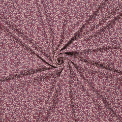 Stretch Feincord Ditsy Flower