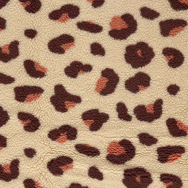 
                    Teddy Jacquard Leo Love - natur / bordeaux
                  