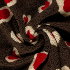 Teddy Jacquard Big Hearts
