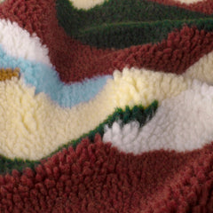 Teddy Jacquard Mountains