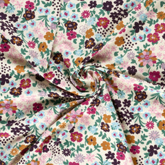 French Terry Digital Pretty Blooms