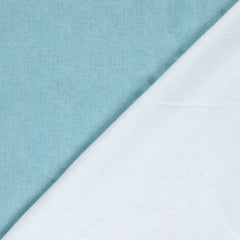 Sweatshirtstoff Jeansoptik by Glitzerpüppi - mint