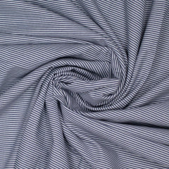 Denim Jeansstoff Simon Streifen