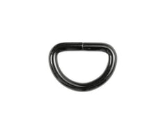 4 Halbrundringe VENO 25 mm gunmetal - 190102