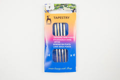 4 Sticknadeln ohne Spitze PONY No. 14