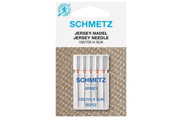 5 Nähmaschinennadeln Jersey 80/12 - 057827