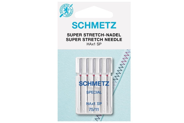 5 Nähmaschinennadeln Super Stretch-Nadel 75/11 - 057831