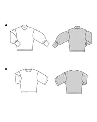 Schnittmuster burda style - Sweater 5716