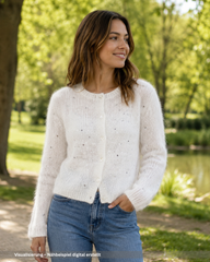 Strickflausch Pia Pailletten