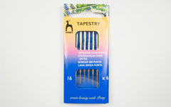 6 Sticknadeln ohne Spitze PONY No. 16