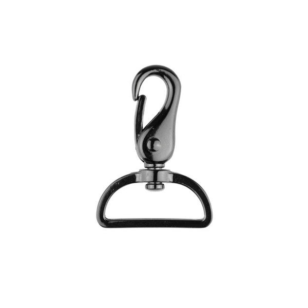 
                    Metall Karabinerhaken 40 mm - anthrazit
                  