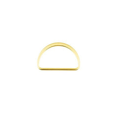 Metall Halbrundring / D-Ring 40 mm