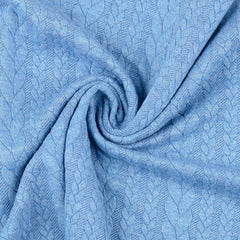 Zopfstrick Jacquard Fenja - 5027 blau