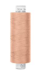 Nähgarn AMANN Troja Nr.100 - 500m beige/braun