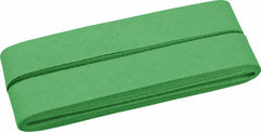 5 Meter Baumwoll-Schrägband 40/20 - grün
