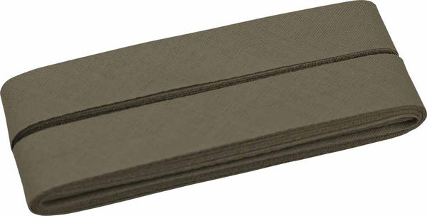 5 Meter Baumwoll-Schrägband 40/20 - grün - khaki (580)
