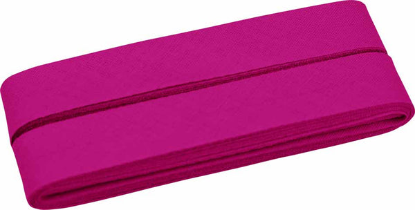 
                    5 Meter Baumwoll-Schrägband 40/20 - rot/rosa/violett - malve ( 795)
                  