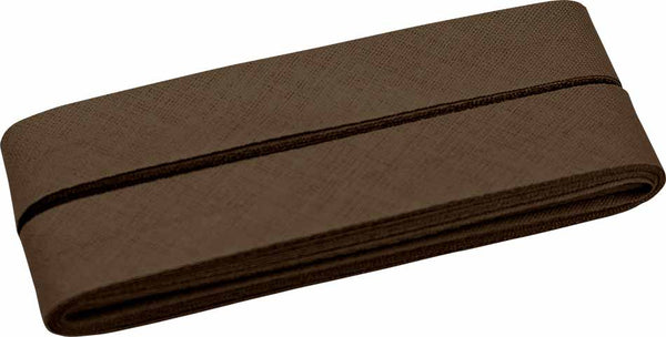 
                    5 Meter Baumwoll-Schrägband 40/20 - beige/gelb/braun - braun (934)
                  