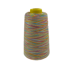 4 Konen Overlock Garn Multicolor