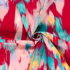 Baumwoll Satin Abstract Gradient