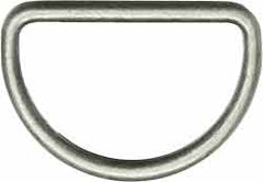 4 Halbrundringe VENO 30 mm, silber/altgold - 196975