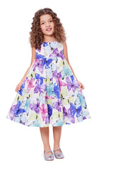 Schnittmuster burda kids - Kleid 9197