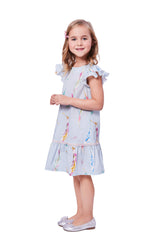 Schnittmuster burda kids - Kleid 9197