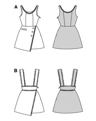 Schnittmuster burda kids - Kleid 9198