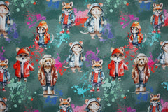 Alpenfleece Digital Cool Animals