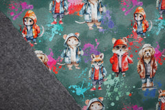 Alpenfleece Digital Cool Animals