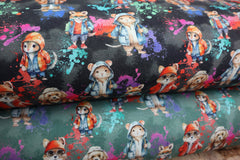 Alpenfleece Digital Cool Animals