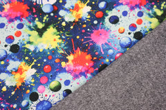 Alpenfleece Digital Farbkleckse