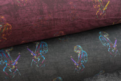 Alpenfleece Guitar Rocker - bordeaux