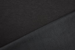 Reststück: 1,80m - Alpenfleece Uni schwarz