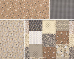 Baumwoll Cretonne Cataleya - sand