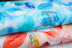 Baumwoll Stretch Satin Hawaii