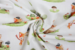 Baumwollstoff Cute Fox