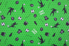 Baumwollstoff Fußball