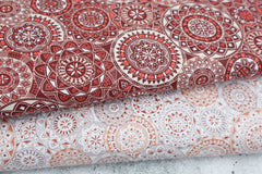 Baumwollstoff Orient Mandala