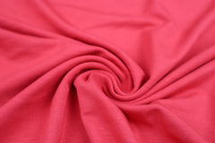 Reststück: 1,20m - Bambusjersey rot
