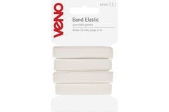 Band Elastic VENO 10 mm, 2 m, weiß