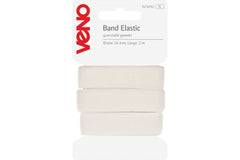 Band Elastic VENO 16 mm, 2 m, weiß