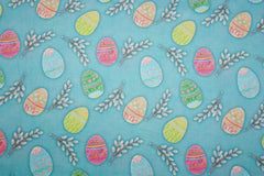 Baumwoll-Druck Ostern