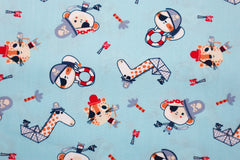 Baumwoll Popeline Little Ones Pirates